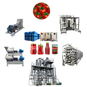 Máquina pequeña de producción de Salsa, pasta de tomate concentrada, Ketchup, zumo, Passat, procesador - Product Image 1
