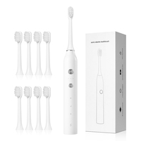 Sikat Gigi Elektrik Model T8 Terlaris Desain Warna Putih Oral Irrigator Brosse a Dent Electrique Sikat Gigi Elektrik
