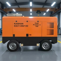 Compresor de Aire Portátil de Gran Cilindrada KSCY, Compresor de Aire de Alta Potencia para Minería y Perforación de Pozos