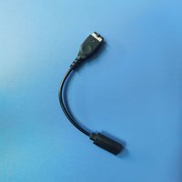Kabel pengisi daya konsol permainan, Aksesori konsol permainan kabel muka pengisian daya tipe-c ke SP hitam untuk permainan SP/GBA/GameBoy/DS