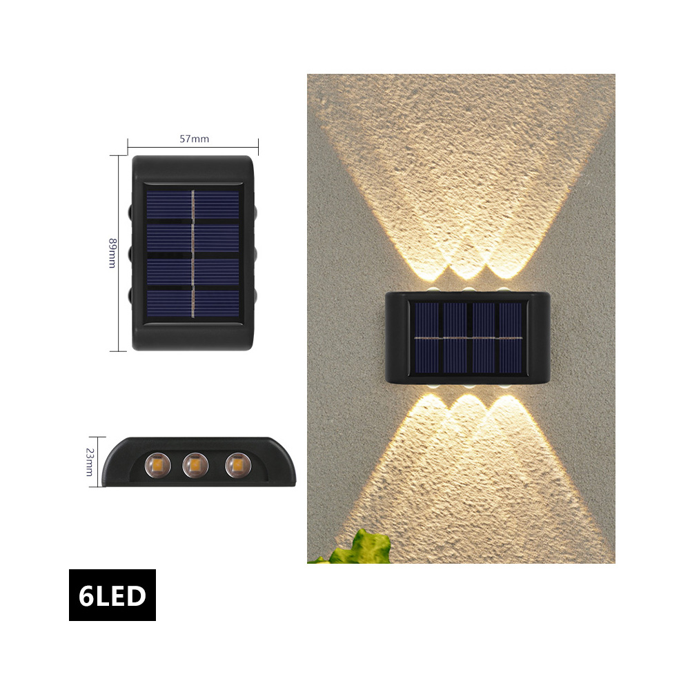 6 LED Luz Cálida