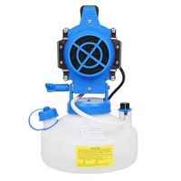 Pulvérisateur électrique à brouillard ULV 1200W 4L 110V / 220V Prise US EU 3 buses Machine à brouillard à volume ultra faible à froid