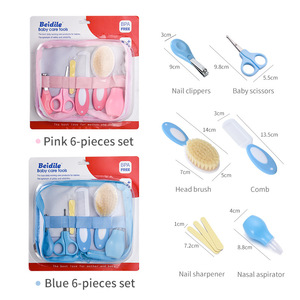 Nouvel ensemble complet de soins <span class=keywords><strong>pour</strong></span> bébé, écologique et moderne, de qualité export, en sachet, avec aspirateur nasal, kit d'hygiène maternelle et infantile 6 pièces - Product Image 2