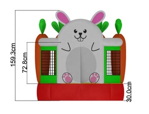 Castillo Inflable Portátil para Niños SHUNYUAN JL0093-5, Parque Infantil, Cama Elástica, Modelo <span class=keywords><strong>de</strong></span> Dibujos Animados, Juego <span class=keywords><strong>de</strong></span> Salto - Product Image 3