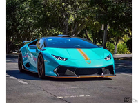 Kit carrosserie avant en fibre de carbone semi-forgée de style V pour Lamborghini Huracan LP580 LP610, kit de mise à niveau personnalisé, outils de voiture