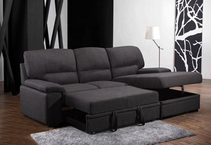 New Designs <strong>l</strong> Shape Sofa Cover Living Room Sofa Sleeper Bed for Home - Product Image 4