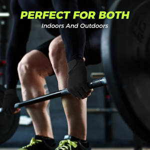 Vente chaude Gants de fitness personnalisés pour hommes Cyclisme Sports de plein air Gym Léger Respirant Antidérapant Gants de soutien en cuir - Product Image 6