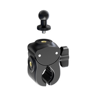 17mm Ball Head To 14mm Screw Adapter For Action Camera Mount 360 Degree Rotation Universal <b>Bracket</b> Connector <b>Plastic</b> - Product Image 1