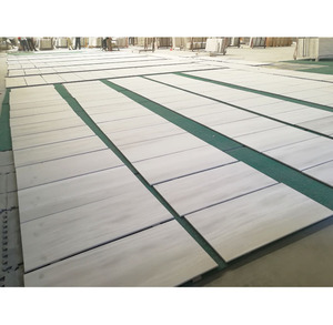 Dalles de marbre blanc en bois Perlino Bianco pour revêtement mural et sol, marbre naturel bon marché, dalle de marbre Eurosiawood, bois de mangue - Product Image 2