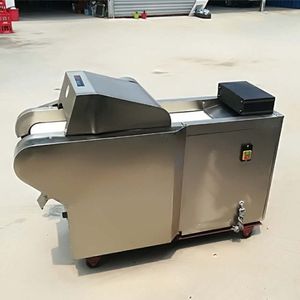 Automático pepinillos encurtidos algas Chile tallo pimienta anillos perejil hierba hoja cinta transportadora máquina cortadora de verduras - Product Image 3