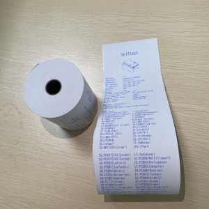 Giấy nhiệt 57x40 mét coreless POS Tiền mặt đăng ký giấy cuộn 2 1/4 56 Mét 58mmfor POS ATM hệ thống tùy chỉnh kích thước - Product Image 2