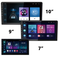 Radio Mobil Android Universal 2 Din Pemutar Video Oto Teyp 7 9 10 Inch Carplay FM Navigasi GPS Pemutar DVD Mobil