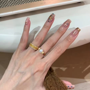 2025 New Fashion 925 Sterling Silver Freshwater Pearl <b>Ring</b> Zircon High-grade Sense of Temperament <b>Rings</b> Jewelry for Women - Product Image 5