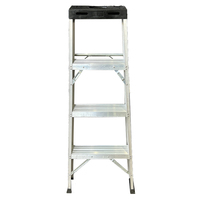 Échelle en aluminium pliable, Escaliers en aluminium de qualité supérieure Escabeau en aluminium pliable facile à ranger