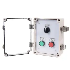 Saipwell IP66 enclosure ABS /PC Waterproof Switch Metal Clasp Control Box Used in Terminal Box