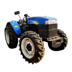 70 caballos de fuerza Hollands 4 wd SNH704, tractores usados con cultivador rotativo