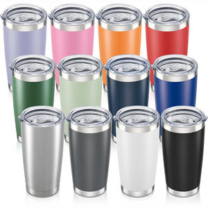 Custom Stainless Steel 20oz 30oz Hot Coffee Thermo Double Wall Vacuum Insulated Car <b>Cups</b> <b>Thermal</b> Travel Coffee Mug Tumbler - Product Image 3