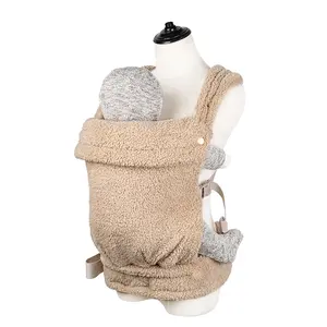 Snoozzz mantém quente no inverno, suave transportador de bebê de lã