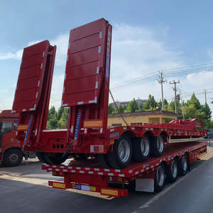 Semirremolque de Plataforma Baja - Remolque de Cama Baja de 15001-20000 kg, Construcción Robusta para Mercados de Exportación - Product Image 2