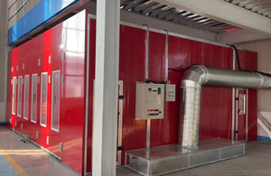 Cabinas de Pintura para Automóviles con Calefacción Diésel OBEC DS con Potencia de 18KW, Voltaje de 220V/380V, Temperatura de Horneado de 80C para Trabajos de Pintura de Vehículos - Product Image 3
