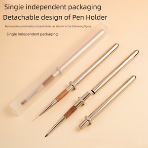 Professional UV Gel Nail Art <b>Brush</b> Liner Painting Factory-customized High-quality Nail <b>Brush</b> Set for Nail Salons, 13 Pieces - Product Image 6