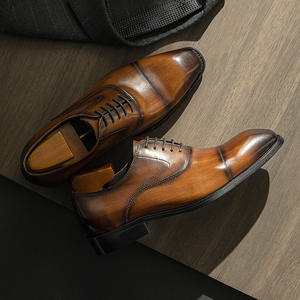 Nouvelles Chaussures en Cuir Pleine Fleur pour Hommes 2026 - Tendance et Élégantes pour Affaires - Product Image 3