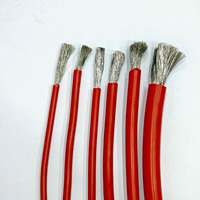 Câble en caoutchouc silicone souple de 95 mm, résistant aux hautes températures, 4 6 8 10 12 14 16 18 20 22 24 26 28 30 AWG