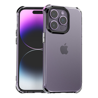 Haute Transparent Résistant Résistant Aux Rayures Cas de Téléphone de Baisse Résistant Téléphone Manchon De Protection Pour iPhone 14 Cas