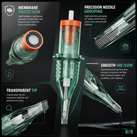 Dispositivo Manual de Micropigmentación de Acero Inoxidable de Precisión para Maquillaje Permanente y Arte Corporal, Pluma para Tatuajes