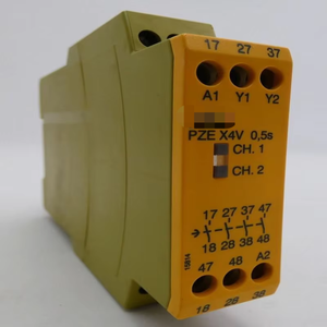 PZE X4V 0.5/24VDC 4n/o Fix PZEX4V0.5/24VDC 4n/ofix relais de sécurité nouveau Original prêt Stock automatisation industrielle PAC - Product Image 1