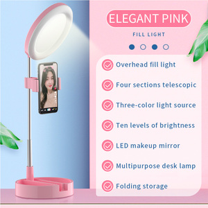 Tiktok — éclairage annulaire Led avec port usb, Rechargeable, t3, pour Studio Photo, Selfie en direct, photographie, téléphone, <span class=keywords><strong>2021</strong></span> - Product Image 5
