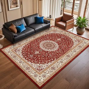 Hiện đại Ba Tư phong cách Cashmere giống như vải đệm đảo ngược vết kháng phẳng đống Polypropylene ủng hộ tùy chỉnh - Product Image 1