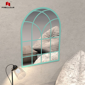 FABULOSO Marco personalizado Arco <span class=keywords><strong>Ventana</strong></span> Decorativo <span class=keywords><strong>casa</strong></span> decoraciones cosas <span class=keywords><strong>ventana</strong></span> <span class=keywords><strong>espejo</strong></span> Retro - Product Image 2
