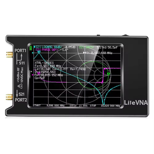 เครื่องวิเคราะห์เครือข่ายเวกเตอร์ LiteVNA 50Khz-6.3Ghz เครื่องวิเคราะห์เสาอากาศ จอแสดงผล 2.8 นิ้ว สำหรับ MF HF VHF อุปกรณ์อิเล็กทรอนิกส์ - Product Image 4