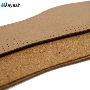 แผ่นรองพื้นรองเท้าหนังแท้แบบแยกชั้น ผลิตจากหนังหมูแท้ พร้อมคุณสมบัติป้องกันการเกิดคราบดำ วัสดุคุณภาพพรีเมียม แผ่นรองพื้นรองเท้าทำจากยางลาเท็กซ์ - Product Image 2