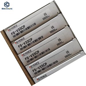 Sensor de Fibra Óptica Digital KEYENCE FS-V33C, Amplificador de Fibra Óptica Serie FS-V30, Conector M8, Host NPN FS V33C - Product Image 1