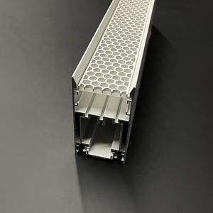 Bán buôn hồ sơ LED treo trần hồ sơ kênh với Anti-Glare tổ ong nổi chụp đèn cho Dải chiếu sáng - Product Image 4