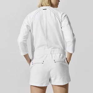<span class=keywords><strong>Las</strong></span> mujeres de manga larga mono de una pieza mono mameluco de <span class=keywords><strong>niñas</strong></span> con cinturón ropa deportiva - Product Image 4