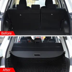 Retractable Trunk Cargo Cover For Toyota RAV4 2014-2019 Factory Wholesale Compatible Waterproof Trunk Cargo Cover