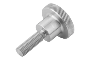 K0140 KIPP Stainless Steel Knurled Thumb Screw DIN464 Bright Finish Tool Free <b>Quick</b> <b>Clamping</b> Adjustment Screw - Product Image 4