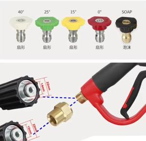 ปืนฉีดน้ำแรงดันสูง NIKO / ชุดอุปกรณ์เสริมประกอบด้วยหัวฉีด 5 แบบ - Product Image 2