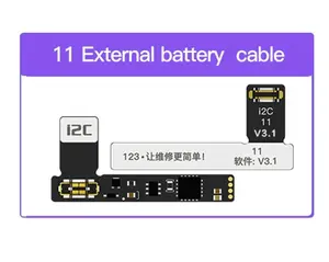 Программатор i2C KC01, корректор данных аккумулятора, предупреждение об ошибке, цикле изменения времени для iPhone 11, 12, 13, 14 Pro Max