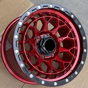 Venta al por Mayor de <span class=keywords><strong>Llantas</strong></span> de Aleación Cóncavas de 17 Pulgadas 17x9 6x139.7 <span class=keywords><strong>4x4</strong></span> Todoterreno con <span class=keywords><strong>Beadlock</strong></span> para Automóviles de Pasajeros, Juego de <span class=keywords><strong>Llantas</strong></span> y Neumáticos - Product Image 2