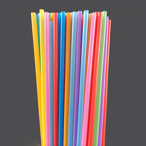 Lot de 500 pailles <span class=keywords><strong>en</strong></span> <span class=keywords><strong>plastique</strong></span> jetables colorées - 8 couleurs pour fêtes - Product Image 2