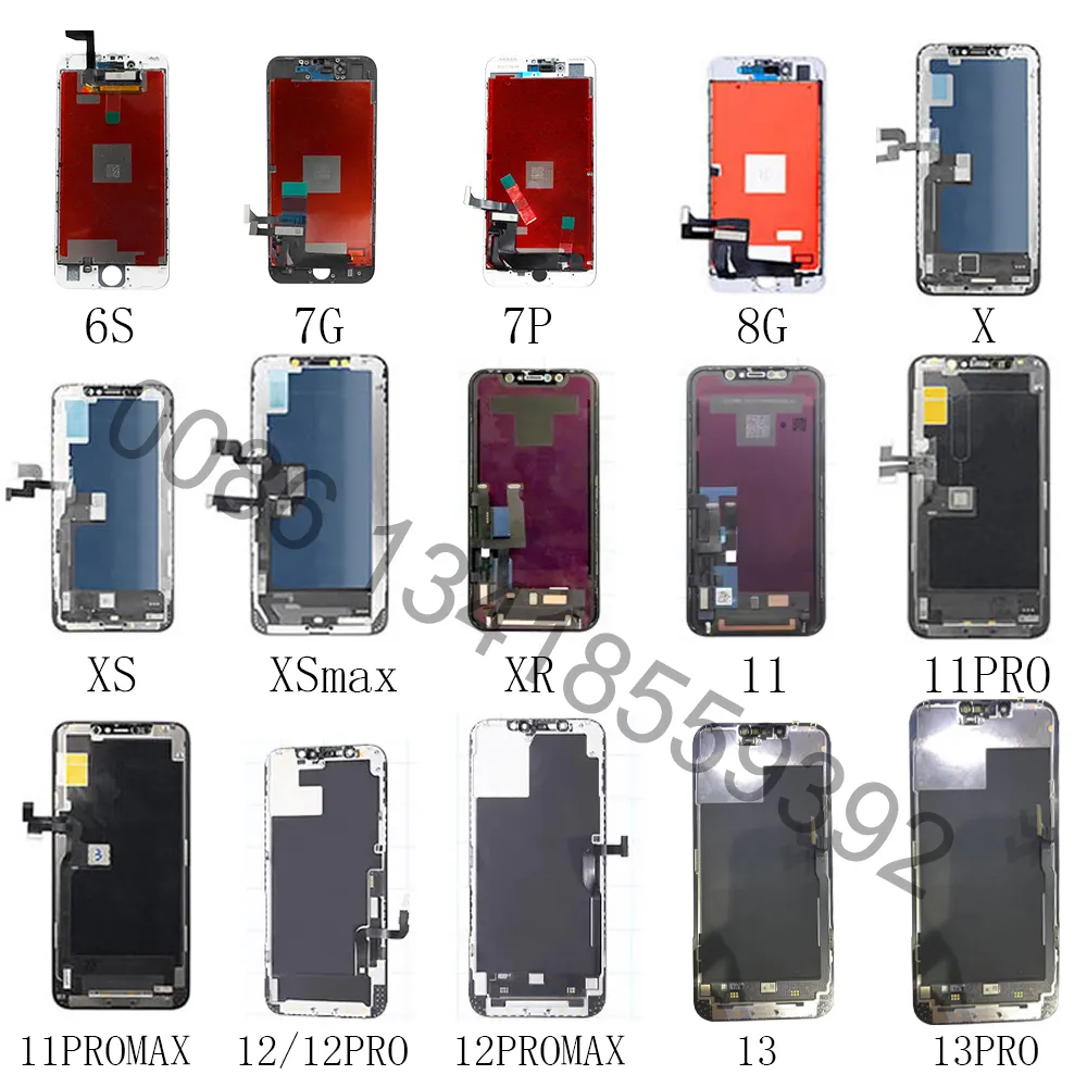 All Brands Cell Phone Accessories Phone Lcd Display Mobile Phone Lcd Different Brand Screen Digitizer for iphone for samsung