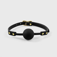 Direct usine SM Training Mouth Ball Gag Ball, jouet sexuel en silicone écologique, accessoire de bondage, jouet de contrainte portable pour adultes, pour le flirt