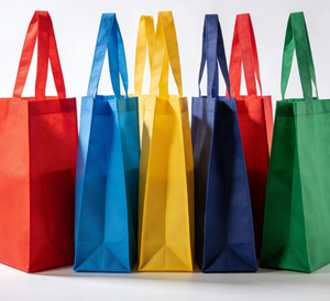 Bolsa de Compras Reutilizable Ecológica con Asas Reforzadas de Tela No Tejida Personalizada para Comestibles - Product Image 4