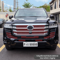 Grille de protection anti-insectes LC300 2022-2025, protection de radiateur, écran anti-insectes, kit complet sans perçage pour Toyota Land Cruiser