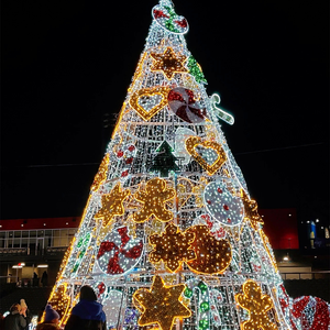 2025 Longstar nuovo grande Festival di lusso di programmazione illuminazione decorazione albero di natale - Product Image 3