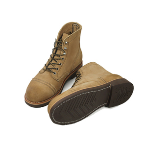 <span class=keywords><strong>Bottes</strong></span> de travail en cuir pour hommes, construction robuste Goodyear Welt, rehaussantes, toutes saisons, prêtes à être expédiées - Product Image 1